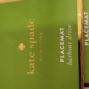 Kate Spade Harbor Drive placemat and napkin Set